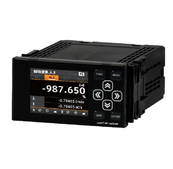WATANABE WPMZ-3 로드셀 , DC 전압,전류 입력 고속2채널 인디케이터