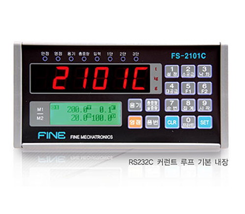 FINE FS-2101C 배출계량용 인디케이터