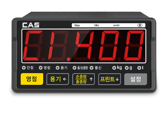 CAS CI-401AL 단순중량 인디케이터