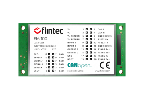 Flintec EM100 로드셀  RS232C,RS485/CANopen컨버터