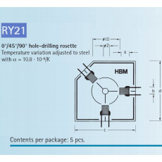 1-RY21 잔류응력게이지