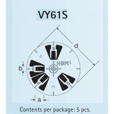 1-VY61S 잔류응력게이지