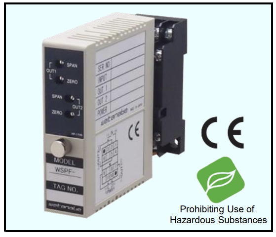 WSPF-MSW ： 2출력 Potentiometer 컨버터 (자유 사양 타입)
