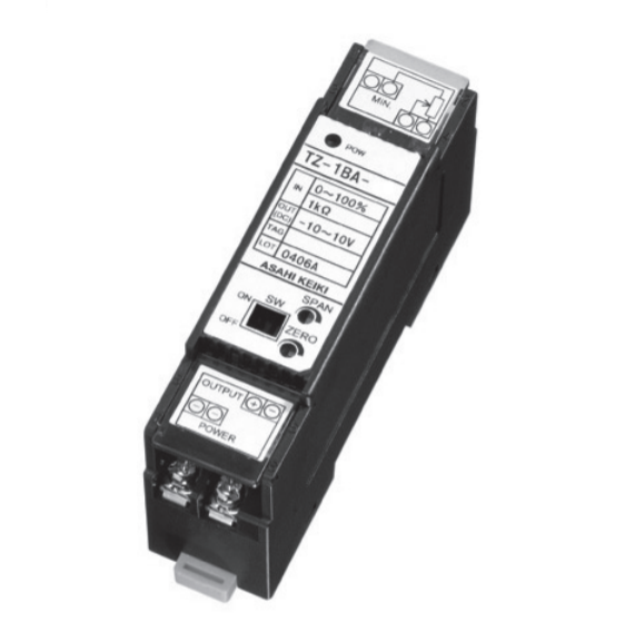 TZ-1BA： Potentiometer 컨버터 /DIP S/W로 INPUT 범위 조절