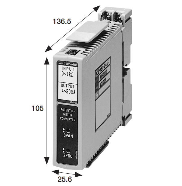 WGP-MP ： Potentiometer 컨버터(비절연)