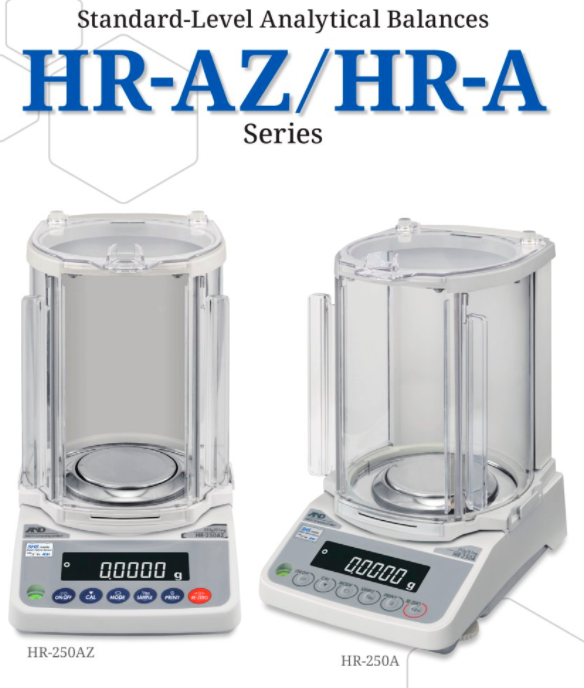 AND HR-250AZ / HR-250A 분석용 Balance