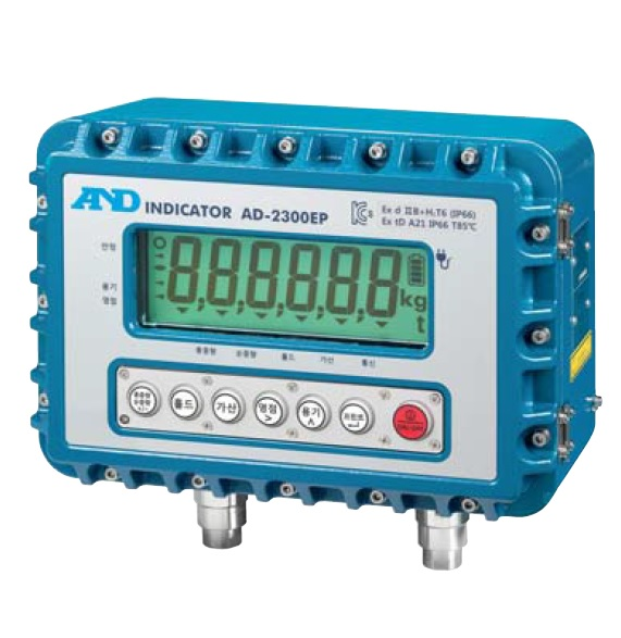 AD-2300EP 단순중량용 LCD type 충전식 Battery 내장