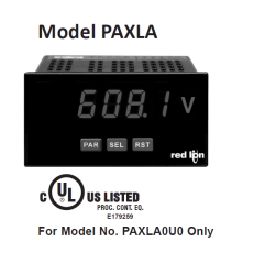PAXLA0U0： 다용도 PANEL METER / UL인증