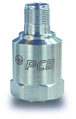 393A03 세라믹 전단 ICP® 지진가속도계 1 V/g, 0.5 ~ 2k Hz, 2핀 상단 연결