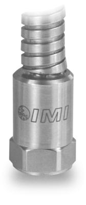 601A61 | Low-noise 저가 산업용 ICP® 가속도계 10-ft integral armor cable
