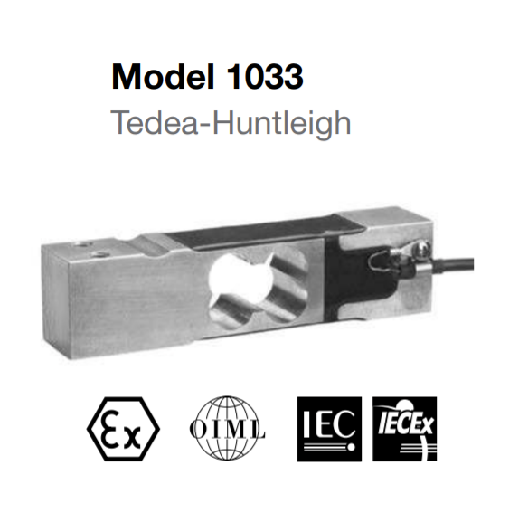 Tedea-Huntleigh 1033 Single point Loadcell 동적계량용