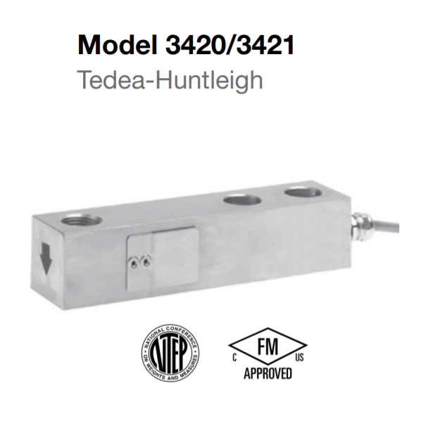 Tedea-Huntleigh 3420 / 3421 Hopper ,Tank Scale용 로드셀