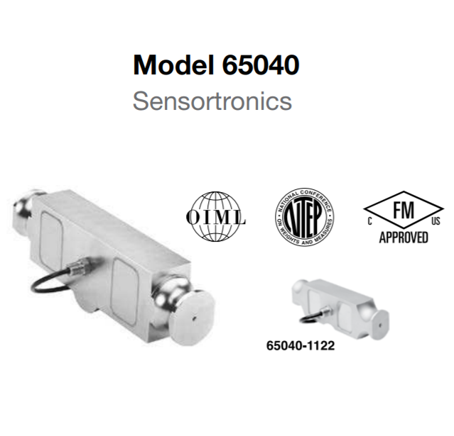 Sensortronics 65040 Double-Ended Shear Beam