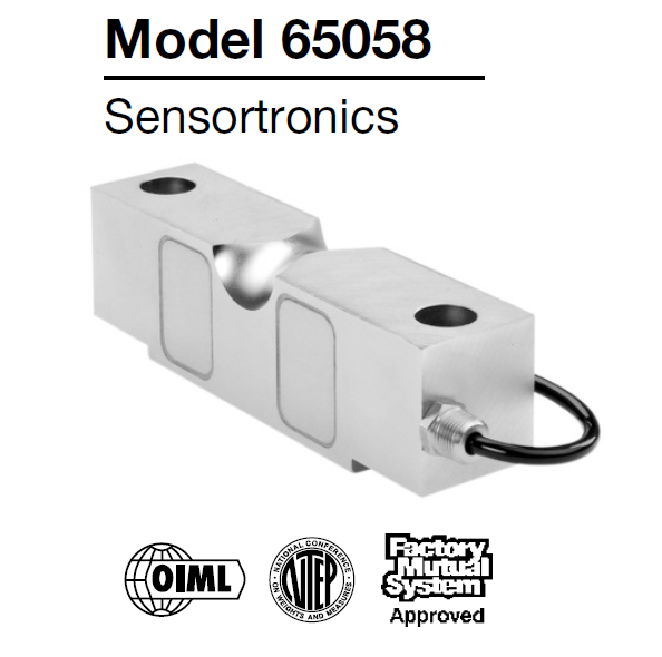 Sensortronics 65058 Double-Ended Shear Beam
