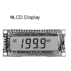 AH-381  모듈 유형 DC 전압계(LCD 디스플레이)