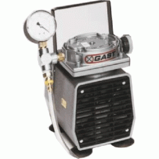 Carver 진공 펌프, 1/8 hp 모터, 진공 게이지 포함
