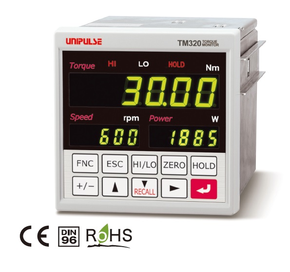 UNIPULSE TM320 UTMⅡ/UTMV/UTMⅢ/UTF용 토크센서 인디케이터