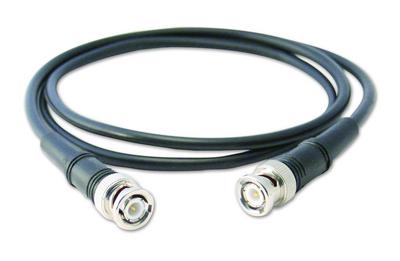 MODEL : 012A03 | 저가형 검은색 동축 케이블(RG58/U), 3~50피트, BNC 플러그-BNC 플러그