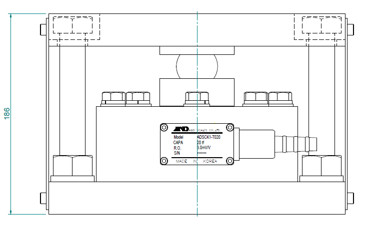 ADSCK1-BTW  LOADCELL Accessory