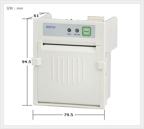 YJ-320T Panel Type 산업용 프린터