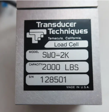 Transducer Techniques SWO 인장 압축로드셀