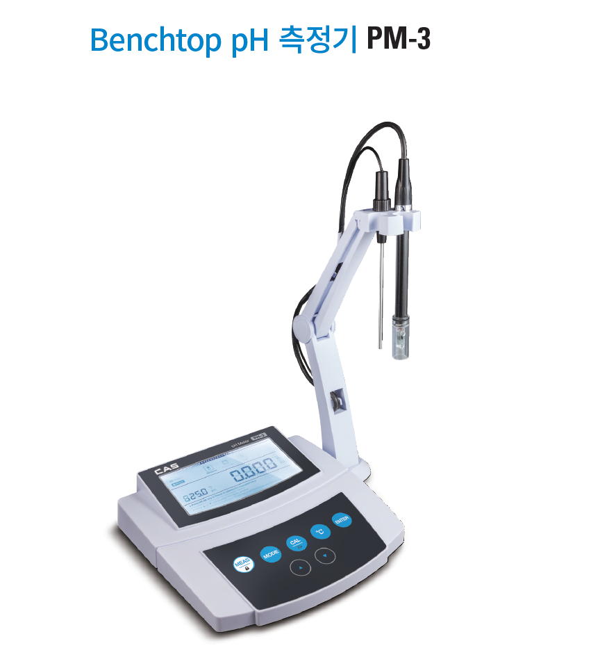 CAS PM-3 탁상용 PH 측정기