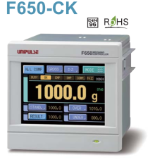 UNIPLUSE F650-CK  CHECKER 스케일용 그래픽 표시/터치 패널식 계량 표시기