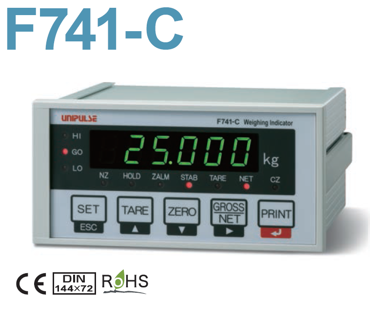 UNIPLUSE F741-C PROFIBUS  Indicator