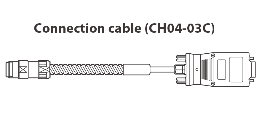 MAGNESCALE CH04 Connection cable Interpolator일체형 판독 Head
