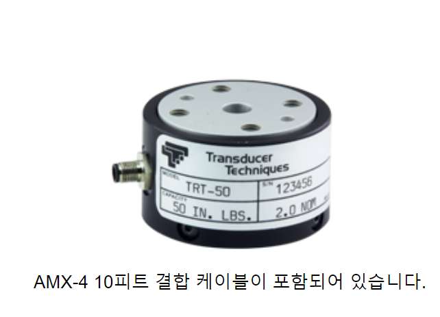 Transducer techniques TRT 비회전식 저용량 Flange Type 토크센서
