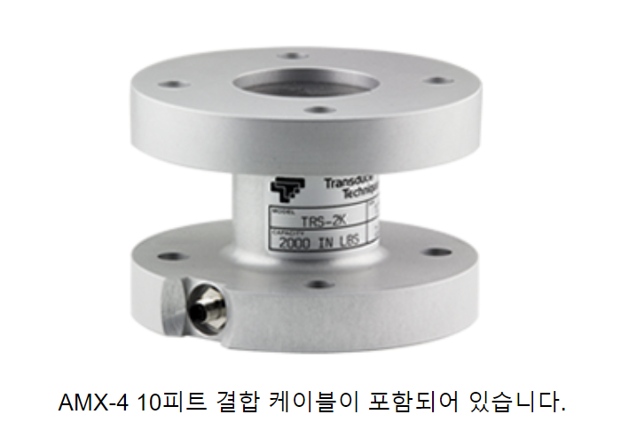 Transducer techniques TRS 비회전식  Flange Type 토크센서