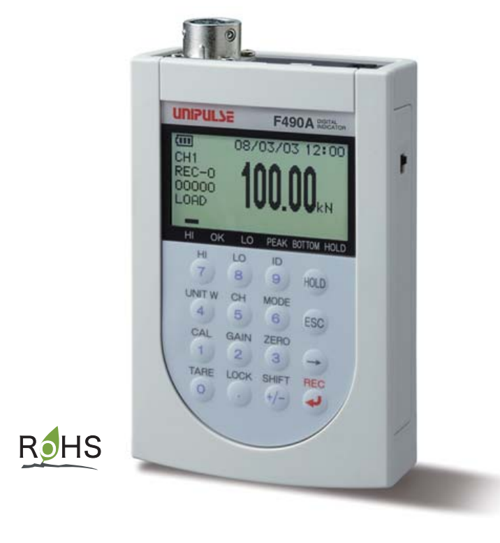 UNIPULSE F490A 휴대용 인디케이터