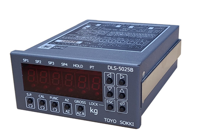 TOYO SOKKI DLS-5025B 투입계량용 인디케이터