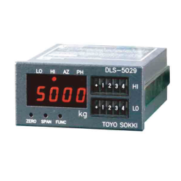 TOYO SOKKI DLS-5029 투입계량용 인디케이터(단종 견적불가)