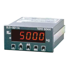 TOYO SOKKI DLS-5011A 투입계량용 인디케이터