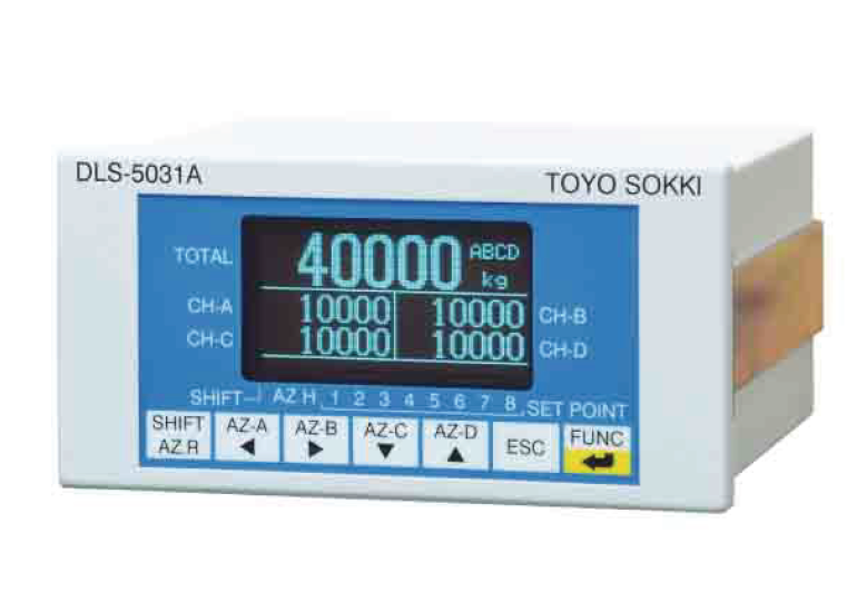 TOYO SOKKI DLS-5031A 4채널 저속형 인디케이터 (현재 생산중지)