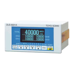 TOYO SOKKI DLS-5031A 4채널 저속형 인디케이터 (현재 생산중지)
