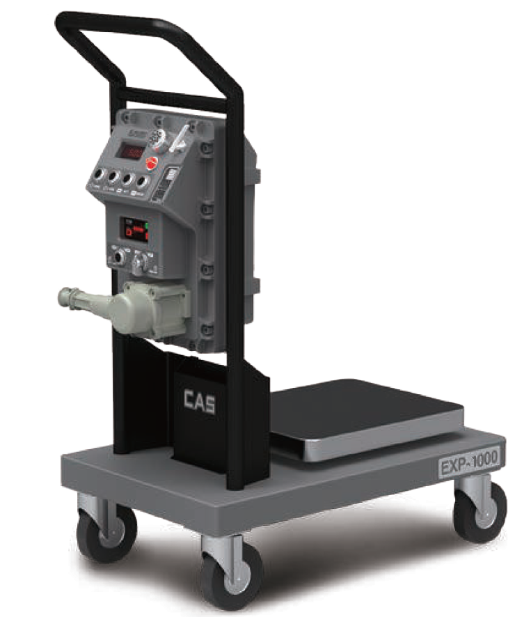 CAS EXP-1000 방폭방폭대차스케일