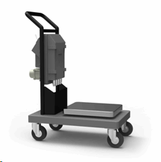 CAS EXP-1000 방폭방폭대차스케일