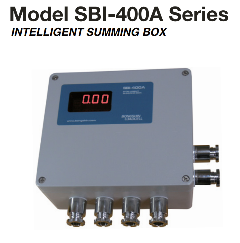 SBI-400A 로드셀 모니터링 써밍박스