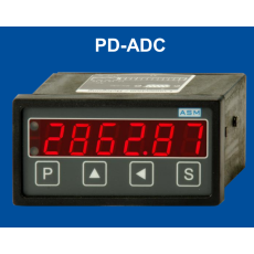 ASM PD-ADC DC전압 전류 입력 판넬METER