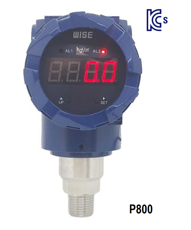 WISE P800 방폭압력센서 가스,액체용(한국방폭인증)