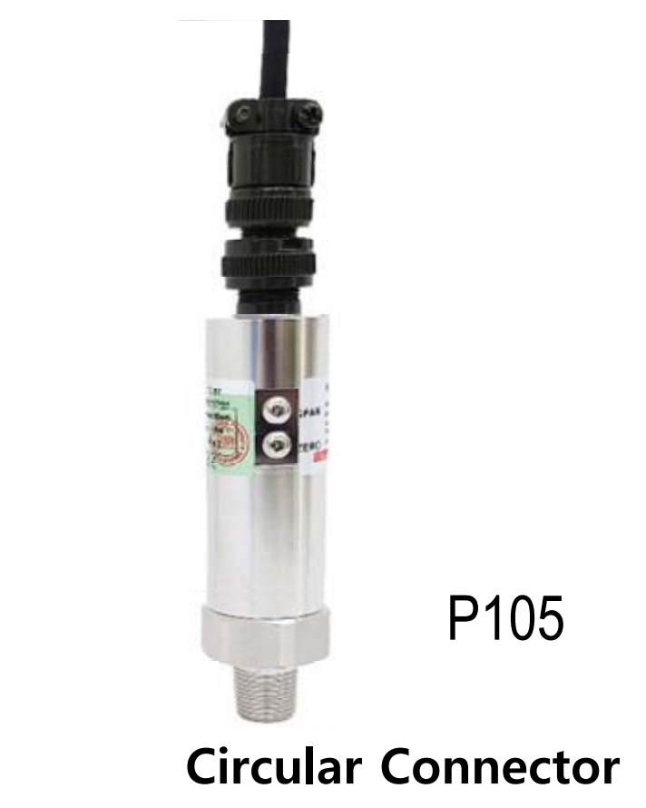 WISE P105 압력센서 가스,액체용(Circular Connector)