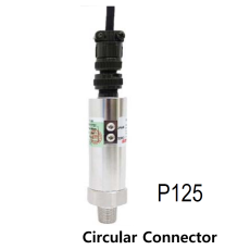 WISE P125 고정밀 압력센서 가스,액체용(Circular Connector)