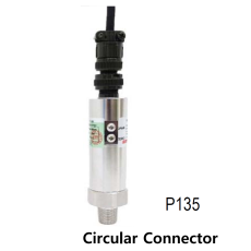 WISE P135 고압용 압력센서 가스,액체용(Circular Connector)