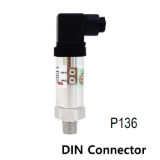 WISE P136 고압용 압력센서 가스,액체용(DIN Connector)