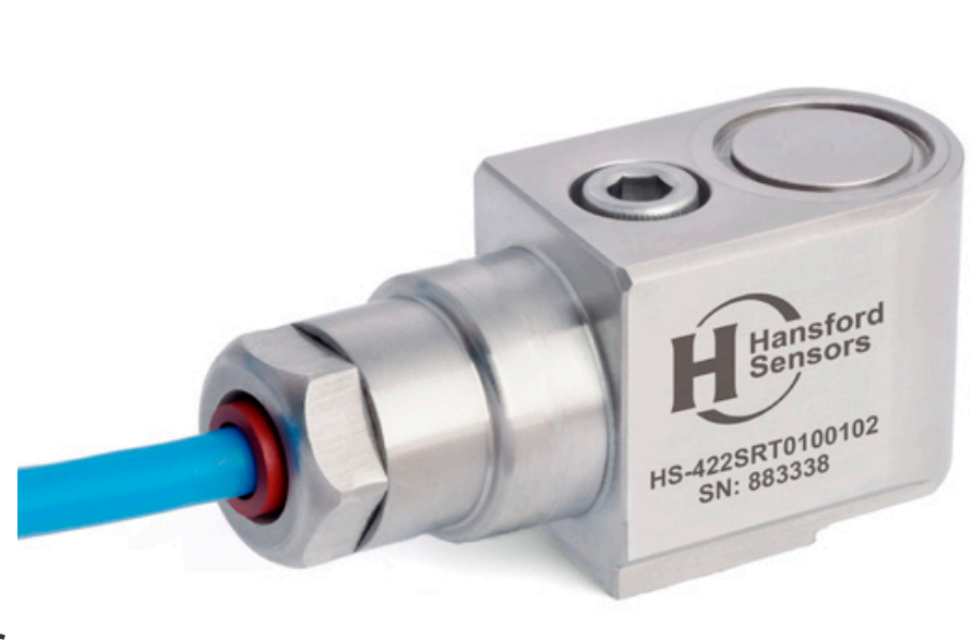 Hansford HS-422SRT | 4-20mA  + PT100 온도 출력 가속도계(가속도출력)