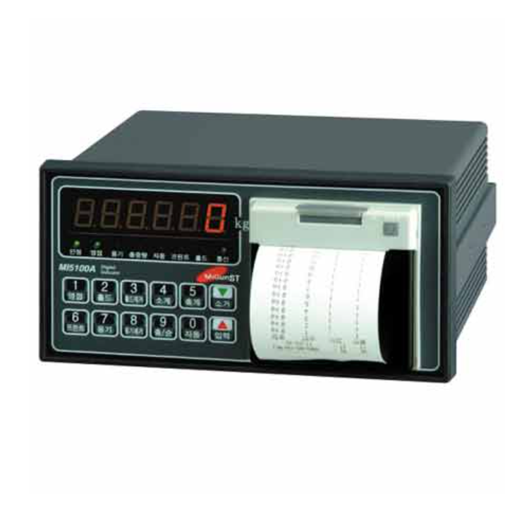 MI-5100A 프린터 내장형 단순중량용  인디케이터