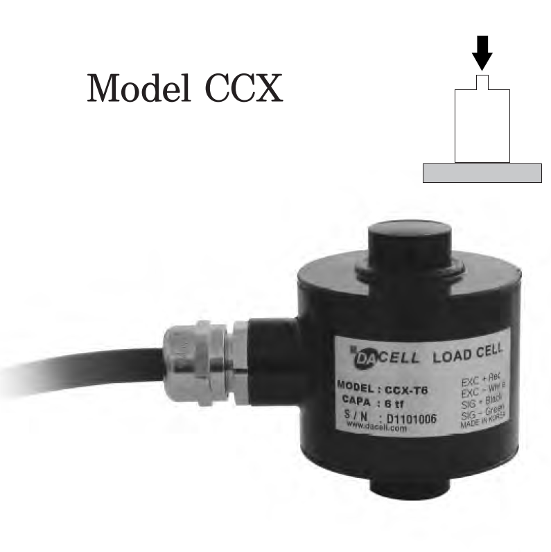 DECELL CCX 압축용 Canister Load Cell
