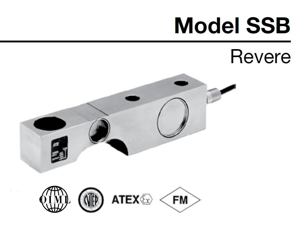 Revere SSB Hopper ,Tank Scale용 로드셀